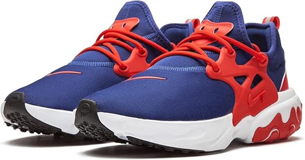 Nike React Presto Men's Running Shoe Deep Royal University Red 9.5 Men 11 WMN